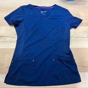 Navy Scrub Top